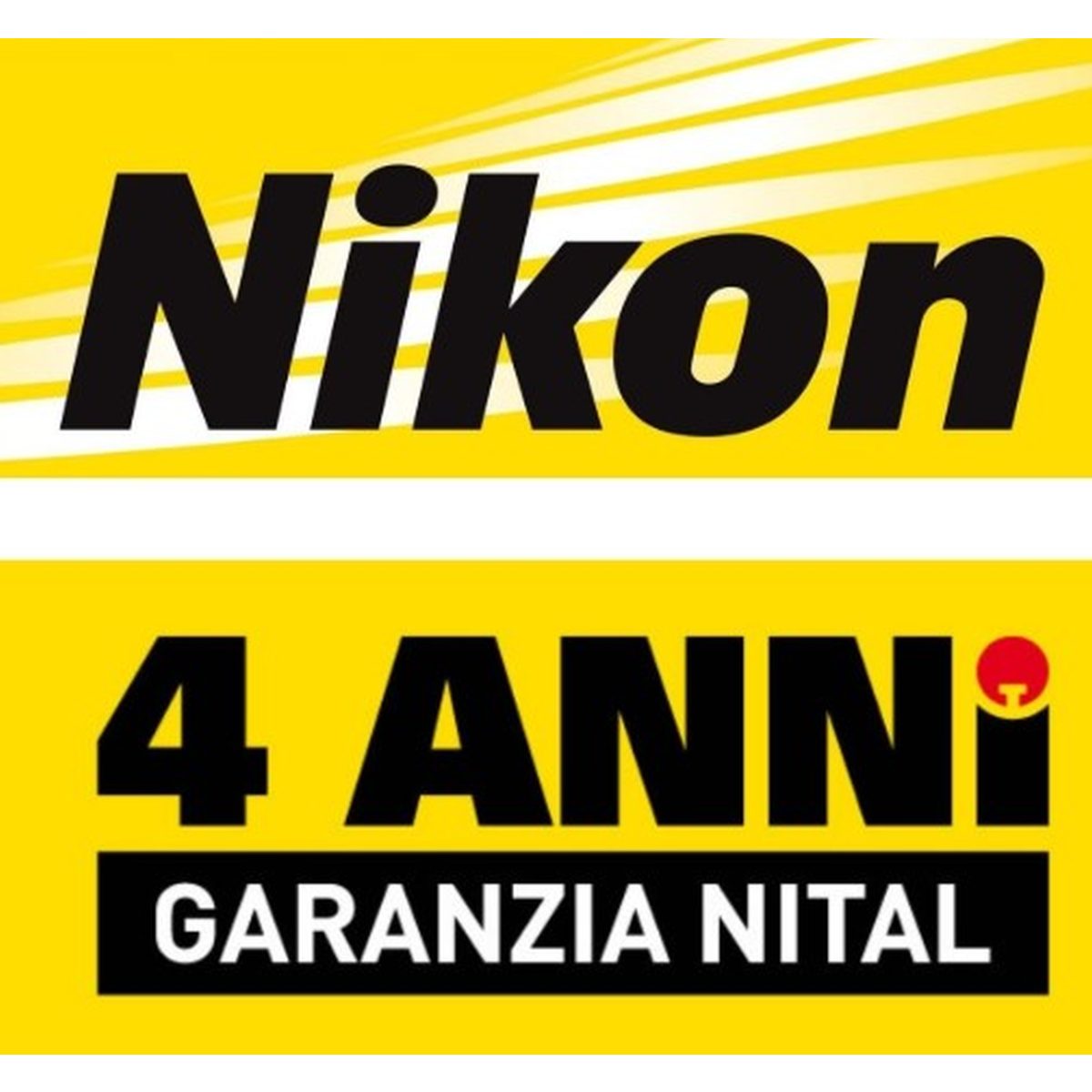NIKON Garanzia Nital 4 ANNI